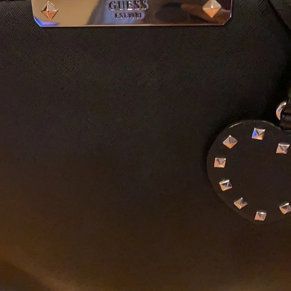 Guess black large saffiano leather tote - Picture 6 of 17